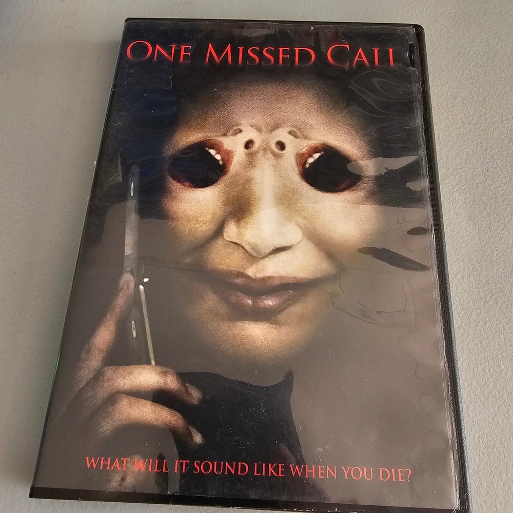 One Missed Call DVD 2008 Horror Movie Widescreen Full Screen Shannyn Sossamon